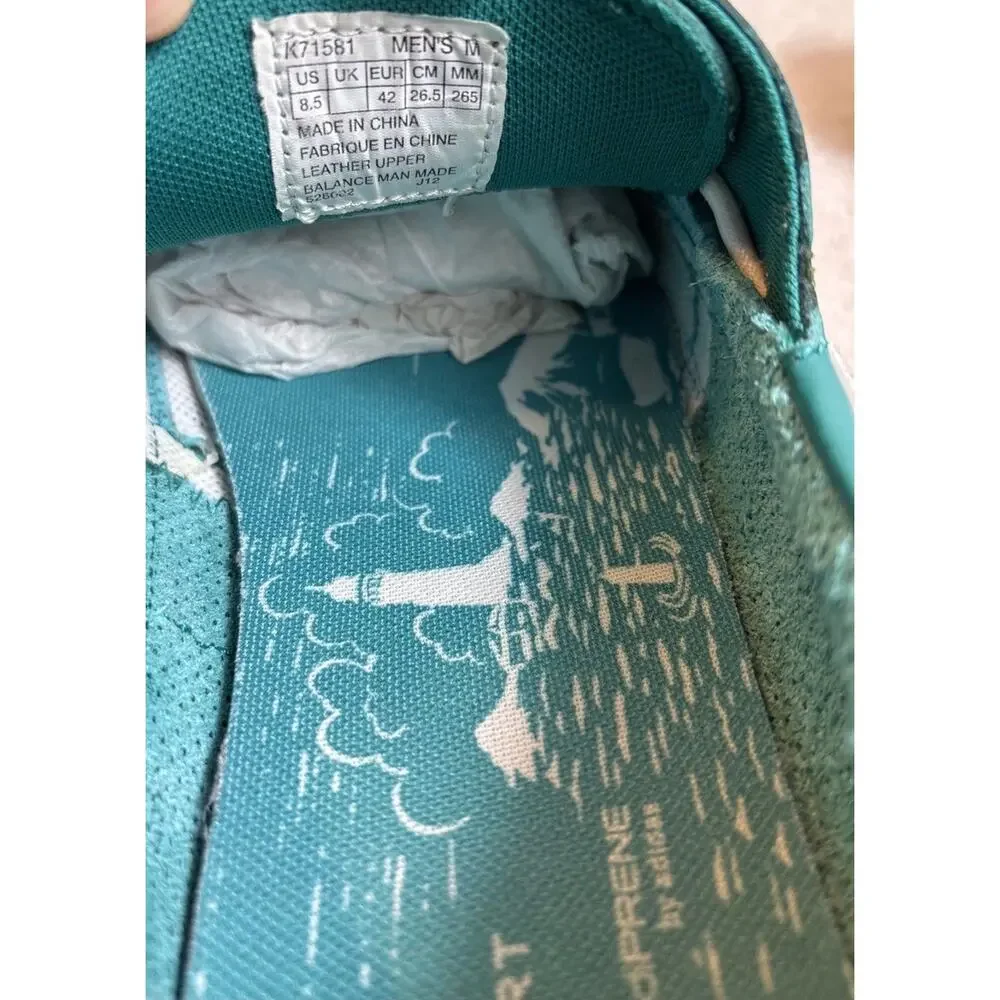 Men's Rockport K71571 Wave Crasher Teal/white Shoes US 8.5 M